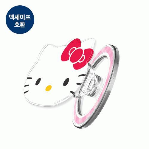 캐릭터즈 페이스 아크릴 투명 마그네틱 스마트톡 단품 (맥세이프 호환)