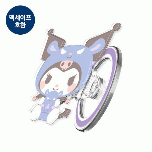 캐릭터즈 캐릭터코스튬 아크릴 투명 마그네틱 스마트톡 단품 (맥세이프 호환)