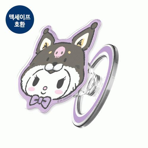 캐릭터즈 시바코스튬 아크릴 투명 마그네틱 스마트톡 단품 (맥세이프 호환)