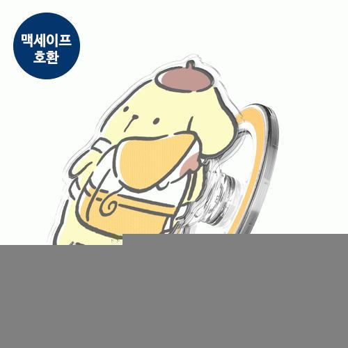캐릭터즈 백팩 아크릴 투명 마그네틱 스마트톡 단품 (맥세이프 호환)