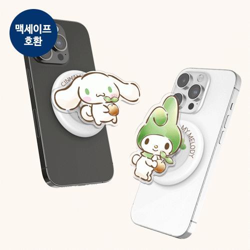 캐릭터즈 내츄럴 아크릴 마그네틱 스마트톡 단품 (맥세이프 호환)
