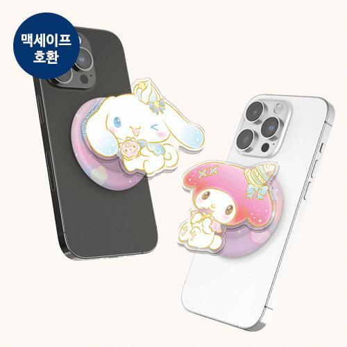 캐릭터즈 간식 아크릴 마그네틱 스마트톡 단품 (맥세이프 호환)