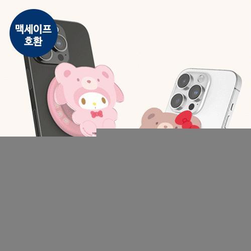 캐릭터즈 베어 아크릴 마그네틱 스마트톡 단품 (맥세이프 호환)