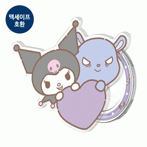 캐릭터즈 프렌즈 아크릴 투명 마그네틱 스마트톡 단품 (맥세이프 호환)