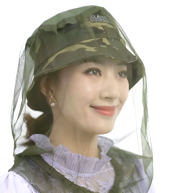 얼굴 보호 방충망 모기장 양봉 벌초