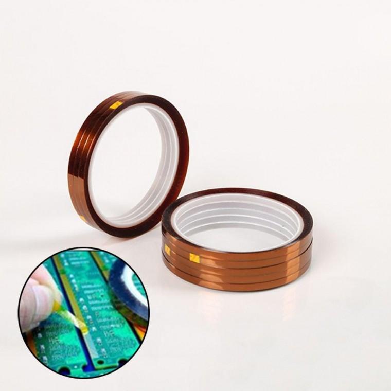 전자 기판 고온 내열성 캡톤 테이프 5mm 단열 마스킹 회로 폴리 이미드 필름
