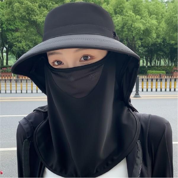 [지앤지] 햇빛 가림 모자 넥가림 산책 캠핑 낚시 여성 버킷햇 등산모자 벙거지모자 작업모자 버킷햇