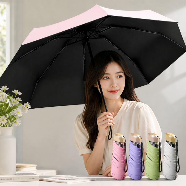 휴대용 자외선 차단 양산 겸 우산 초경량 미니 햇빛가림막 기념품