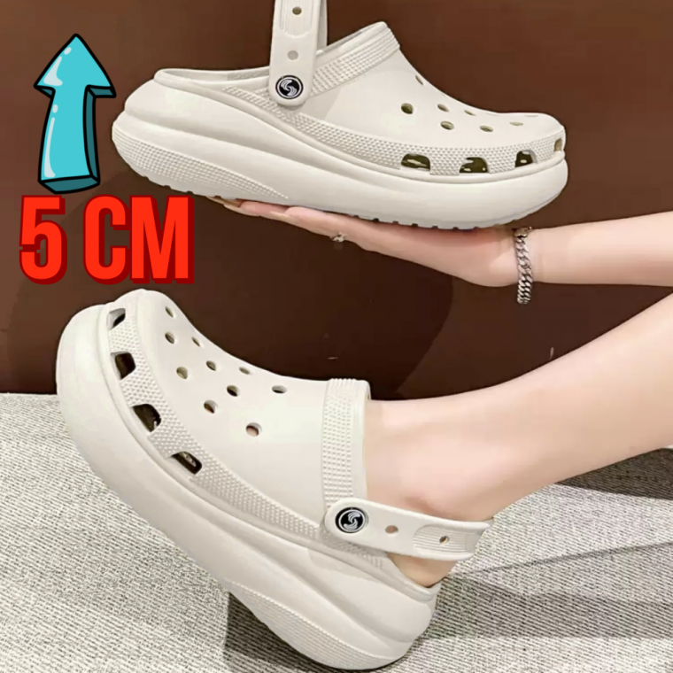 5cm 키높이 샌들 통굽 여름 물놀이 아쿠아 파츠