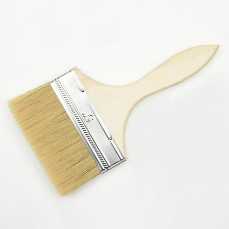 페인트 평붓 막붓 브러쉬 대형 11.5cm 도장붓 페인트붓 용품 페인트칠 도배붓 브러시