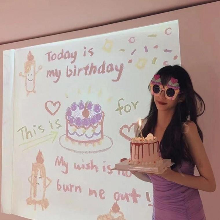 미니 빔프로젝터 생일 파티 조명 미니빔빔 생일빔 용품 소품 꾸미기