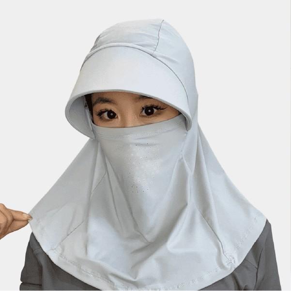 자외선 완벽 차단 쿨링 캡 바라클라바 햇빛가리개 360모자 라이딩 등산