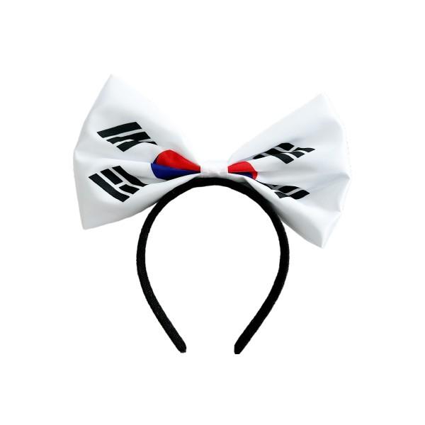 태극기 머리띠 축구 야구 스포츠 체육대회 행사 응원 머리띠