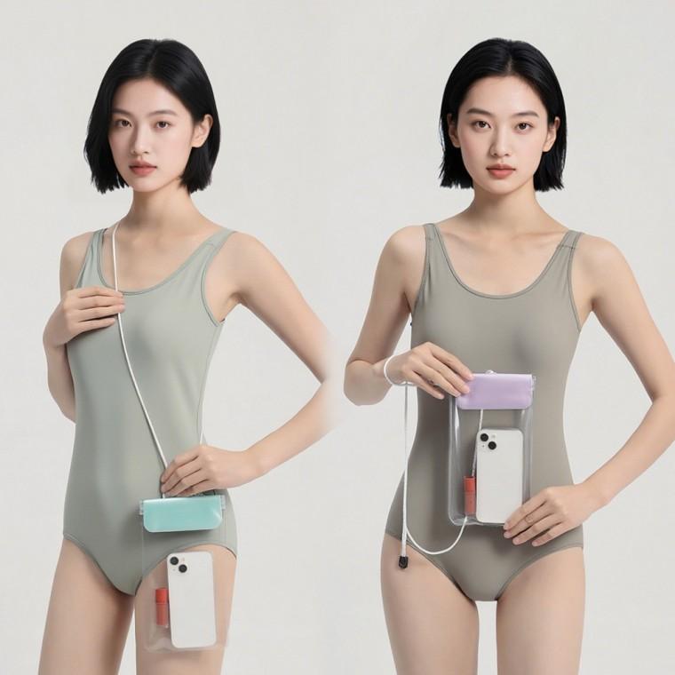 심플 고급 핸드폰 방수 가방 물놀이 수영장 스마트폰 케이스 워터밤 워터파크 바캉스