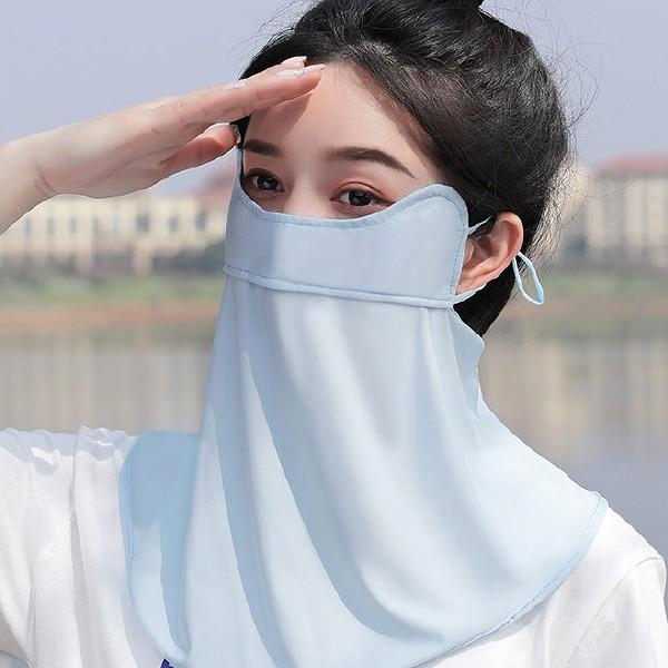 얼굴+목 얼굴 햇빛가리개 골프 운동 야외활동