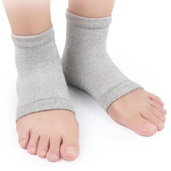 발 뒤꿈치 보호 쿠션 패드 갈라짐 건조 방지 보습 풋 뒷꿈치 발뒤꿈치 양말 베이지