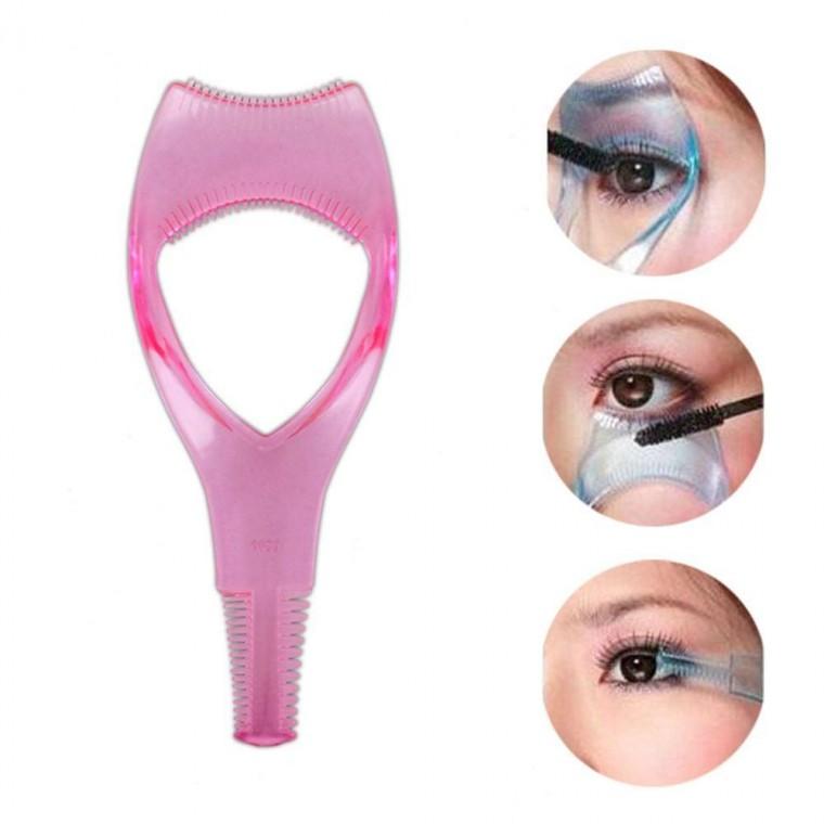 속눈썹 마스카라 가드 메이크업 가이드 빗 헬퍼 받침 번짐 마스카라빗 정리 가이드라인