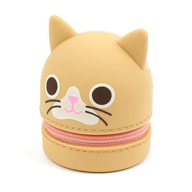 냥이 동전 지갑 캐릭터 실리콘 동전 가방 파우치