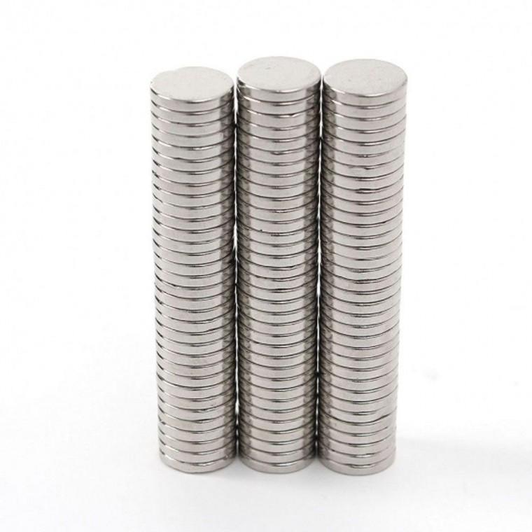 네오디움 강력한 자석 원형 10X2mm 100개입