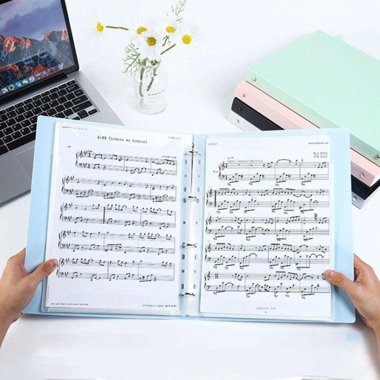 A4 악보파일 20매 클리어 악보화일