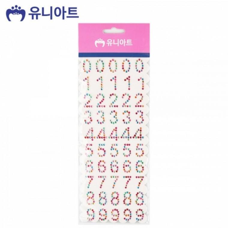 유니아트 비즈스티커 (21번)