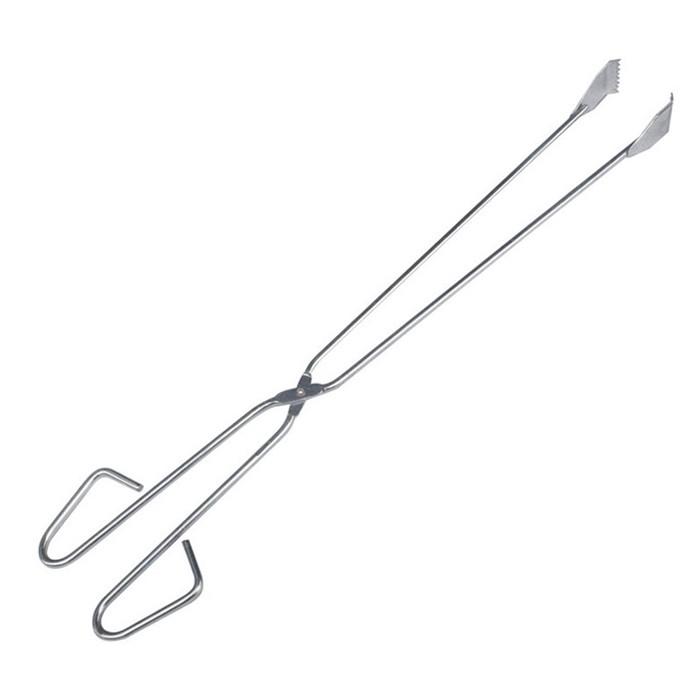 캠핑용 BBQ 숯 집게 장작집게 바베큐 숯불 스텐집게