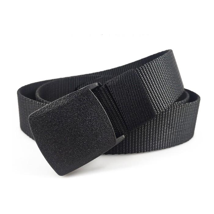 남자 캐주얼 벨트 38mm 패브릭 버클 등산 청바지