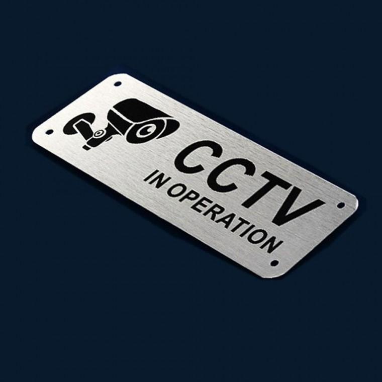 CCTV 스티커 촬영중 녹화중 표지판 cctv 작동중 안내 문구 경고문 설치