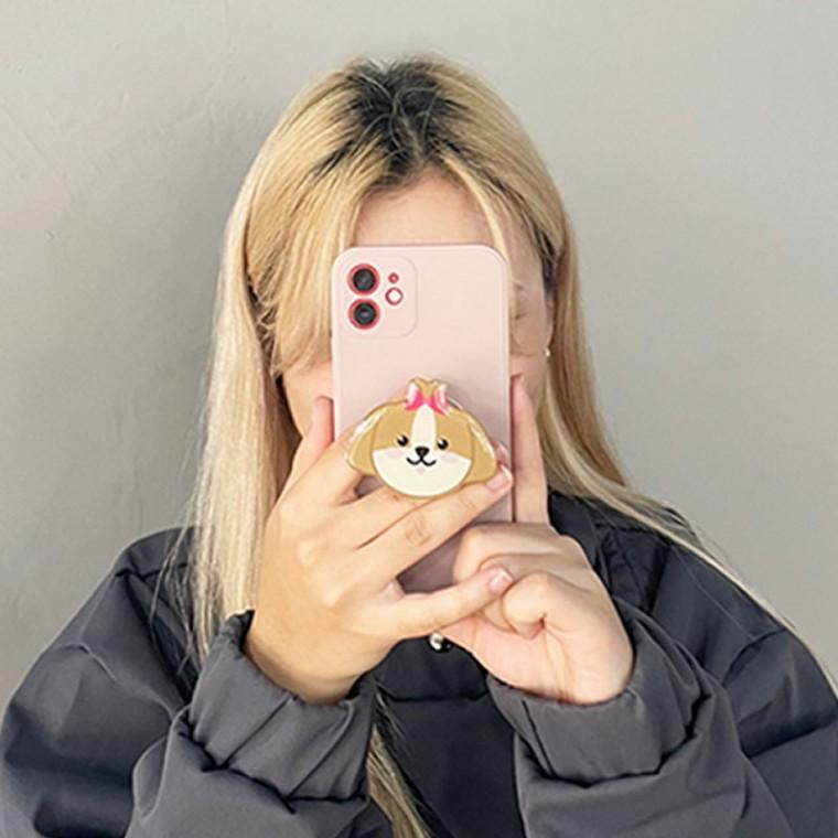 포메라니안 비숑 시츄 강아지 레진 아크릴 스마트톡