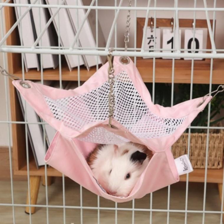 햄스터케이지 여름 집 햄스터용품 다람쥐 숨숨집 놀이터 여름 해먹 햄스터집 햄스터키우기 햄스터 침대