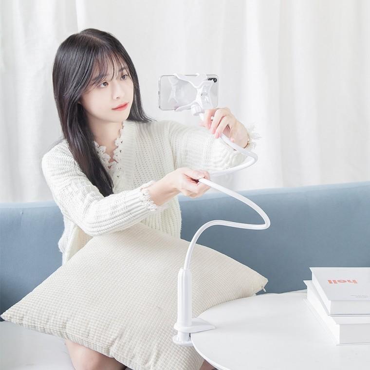 침대 핸드폰 거치대 스마트폰 태블릿 다잡아 자바라