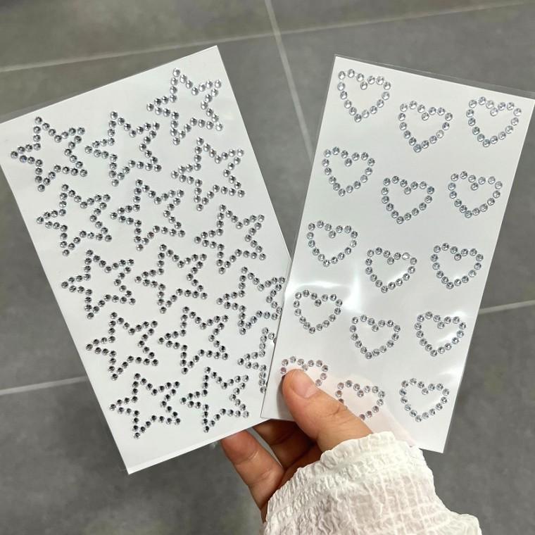 페이스 메이크업 큐빅 보석 스티커 다꾸 데코