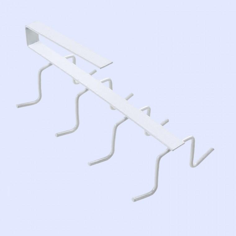 주방 찬장 언더선반 8구 컵걸이 다용도 보관 걸이