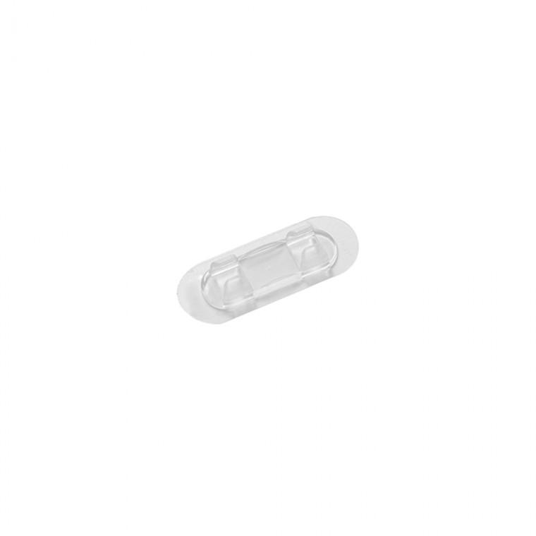 전선 usb 케이블 정리 클립 가정용 차량용 접착식 홀더 고정 클램프 퓨어투명 소형