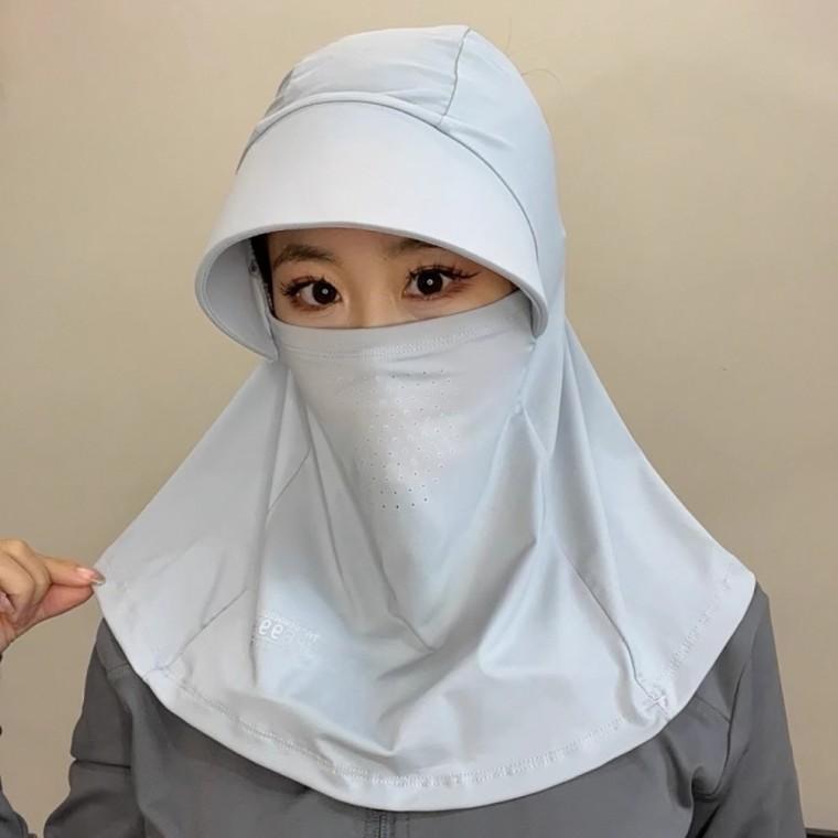 익스펜드 커버 일체형 마스크 UPF50+ 쿨 스포츠 복면