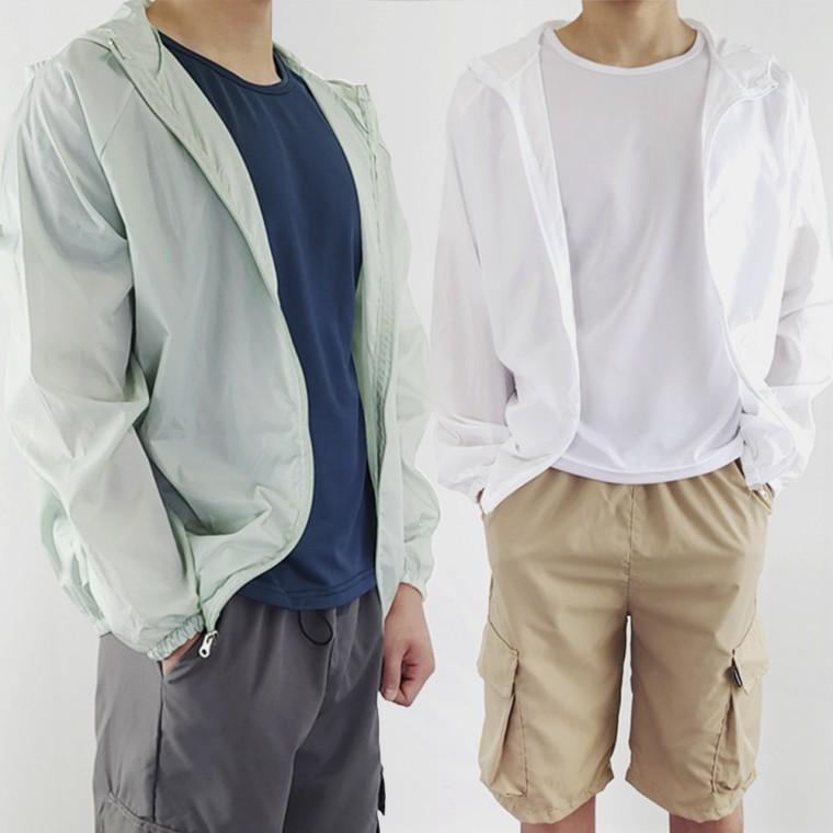 여름 간절기 경량 바람막이 남자 여자 얇은아우터 가을 경량 자켓 점퍼
