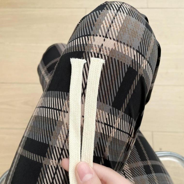 와이드 여름 바지여성 시원한 스트라이프팬츠