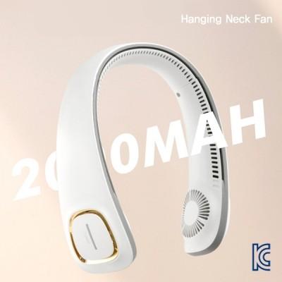 대박할인 올에어  선풍기 2000mAh 편한작동 뒷목바람  선풍기 핸즈프리선풍기