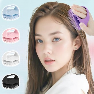 두피 마사지 샴프브러쉬 저자극 샴푸브러쉬 두피케어 BR
