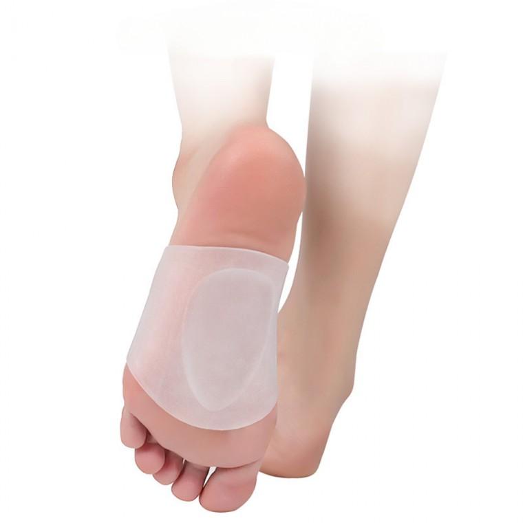 부드러운 지지력 투명 아치 패드 하이힐 구두 풋케어