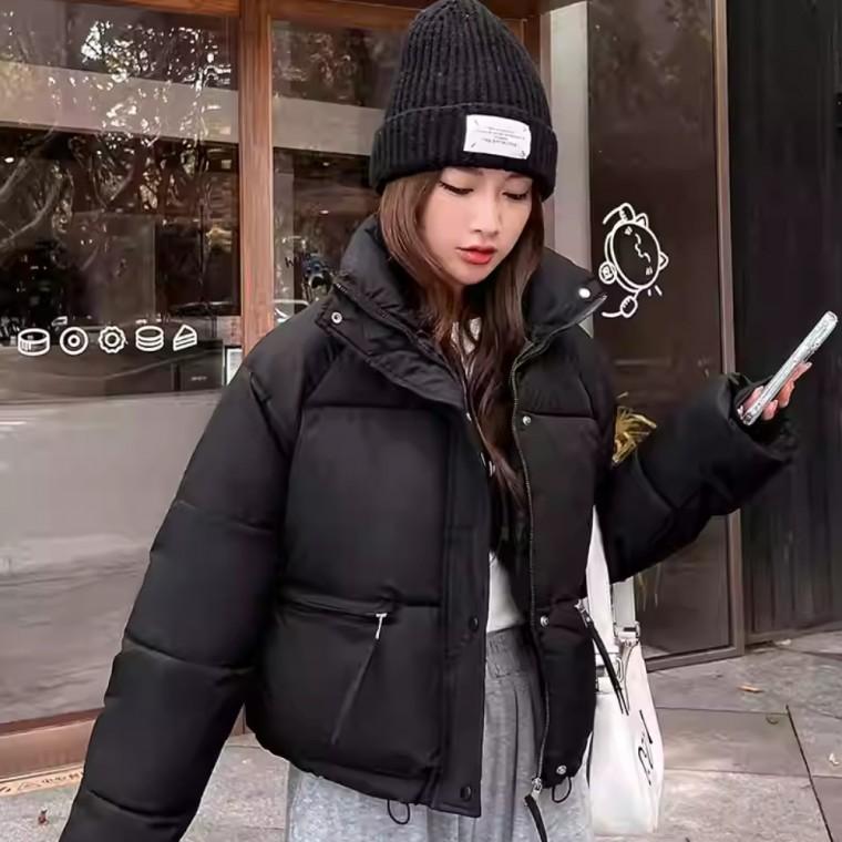 편안한 여자 숏패딩 겨울 패딩 경량 자켓 초경량 커플