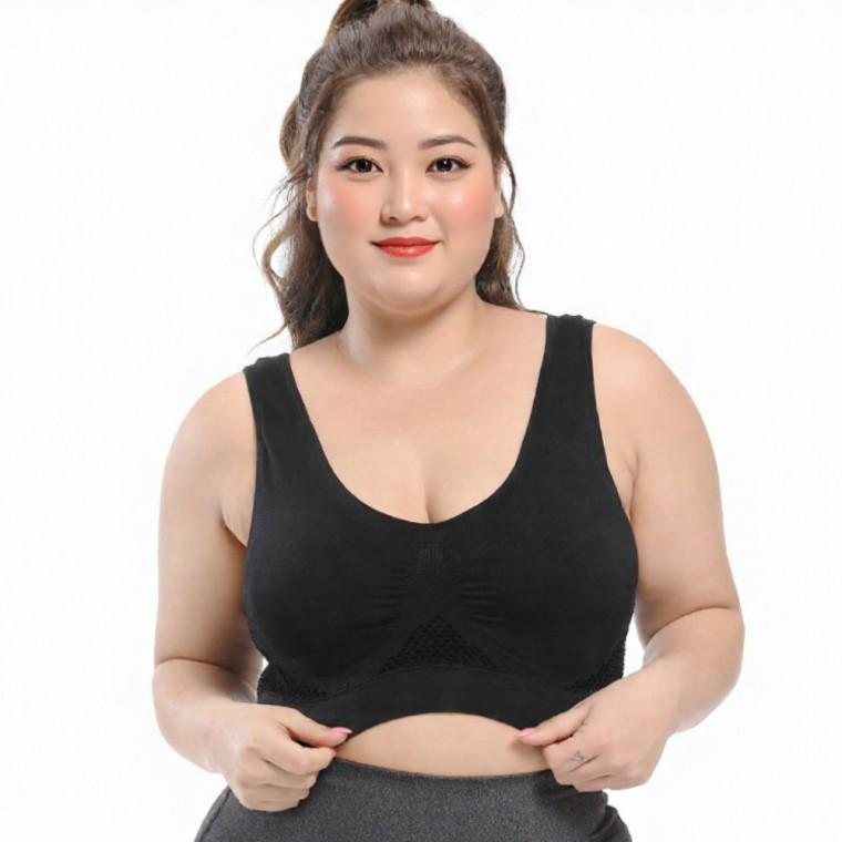 활동적인 빅사이즈 고급 헬스 브라탑 스포츠 웨어