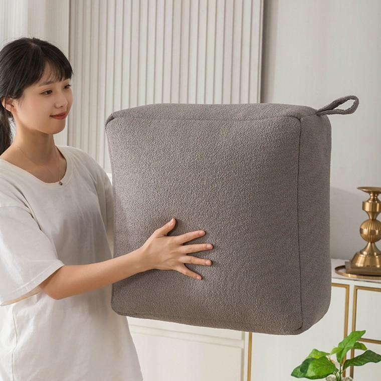 키높이 패브릭 사각 방석 (M)