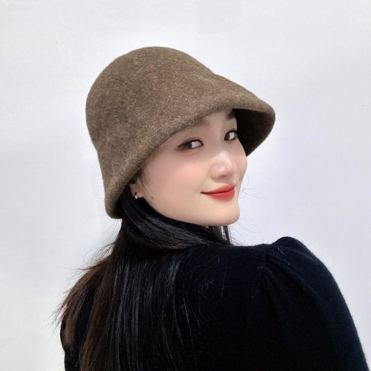 디아나 울 버킷햇(브라운) 벙거지