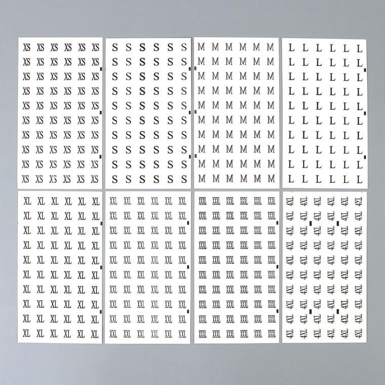 60P 사이즈 스티커 1장