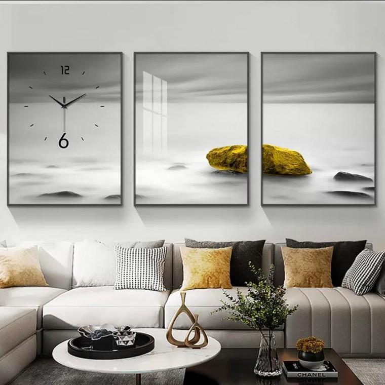 인테리어 병풍 벽시계 (B-4)(120cm)