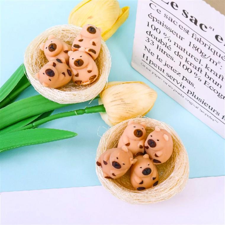 말랑폭신 카피바라 스퀴시-12EA