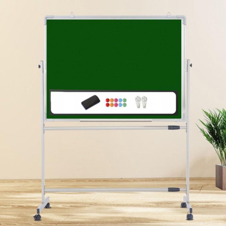 이동식 간이 단면 화이트보드(120cmx80cm) (그린)