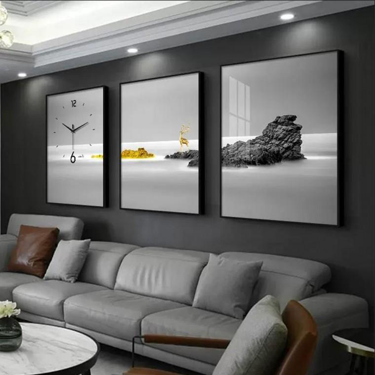 인테리어 병풍 벽시계 (B-3)(120cm)