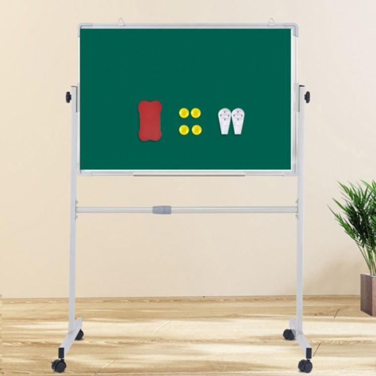 이동식 간이 단면 화이트보드(90cmx60cm) (그린)